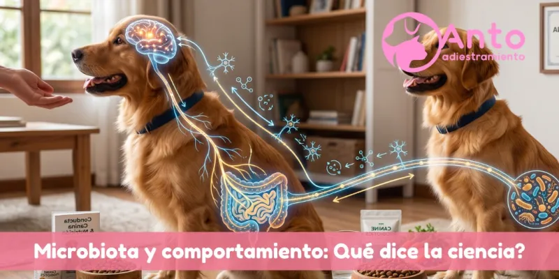 ¿Puede la microbiota intestinal influir en el comportamiento de los perros? 